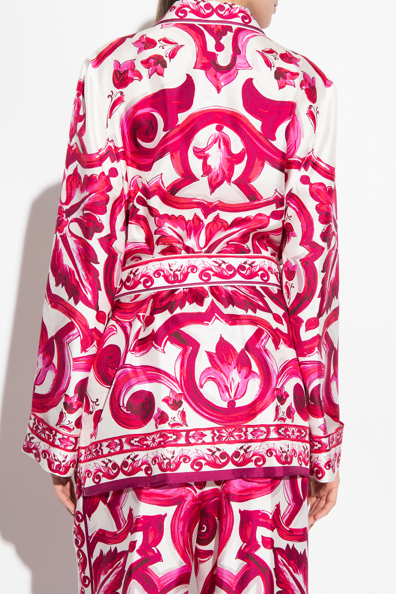 Pink Silk shirt Dolce & Gabbana - Vitkac AS